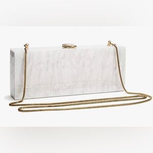 Acrylic Clutch Evening Bag Long Pearl Acrylic Clutch Purse